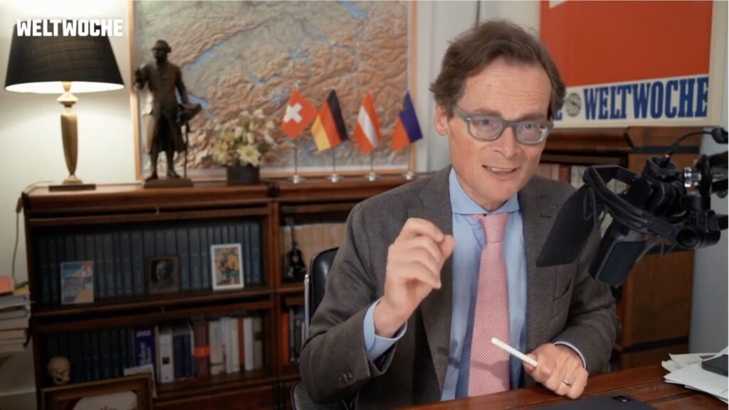 Deutschland im Visier Russlands. Ex-Präsident Medwedew greift Bundesrepublik scharf an. Gefährliche Liebschaft: Deutsche Langstreckendrohnen gegen Putin. Können die Deutschen wirklich miteinander reden? Bosnien: Abgang des Kolonialherrn Schmidt