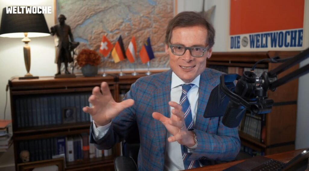 Ich weigere mich, in Russland einen Feind zu sehen. Wo ist Deutschlands Friedensbewegung? Nobelpreiswürdig? Weltwoche-Gespräche mit Wladimir Solowjow. Lob für Friedensadmiral Schönbach. Deutsche Kirchen im Zeitgeiststrudel. Bauern lieben AfD