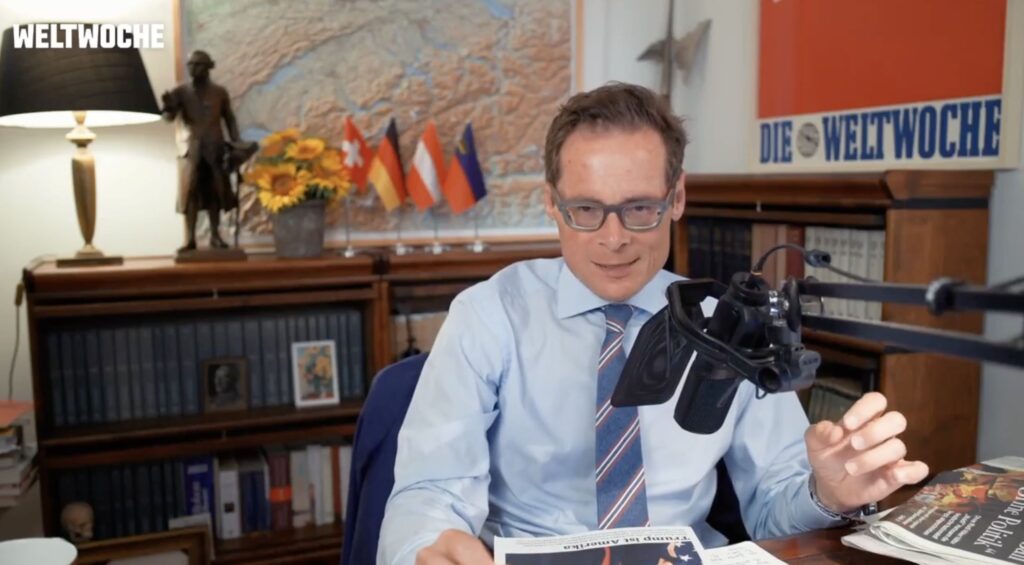 Demokratie in Gefahr: Antifa ruft zum Bürgerkrieg in Erfurt. Lob der «Deutsch sprechenden Amerikaner». Infantions Triumph: Friedens-Fifa und Zauberfussball. Anti-AfD-Gutachten: Unseriöser geht’s kaum. Humorkrise: Absurd-Angriff auf Dieter Nuhr