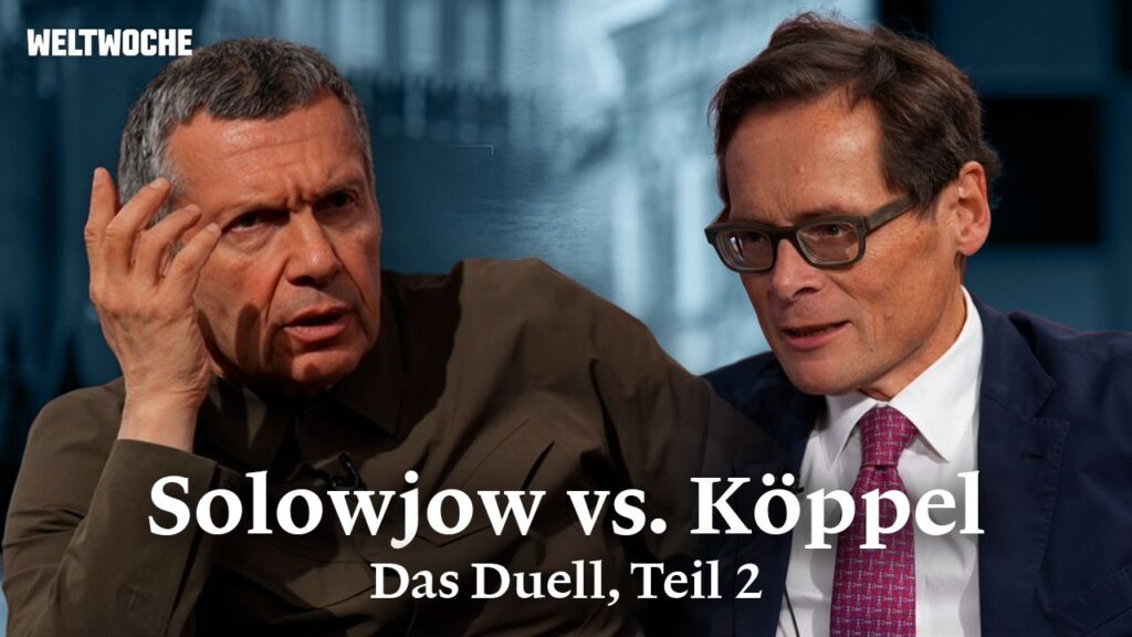 Roger Köppel im Duell mit Wladimir Solowjow, Russlands umstrittenstem und einflussreichstem Meinungsmacher – Teil 2
