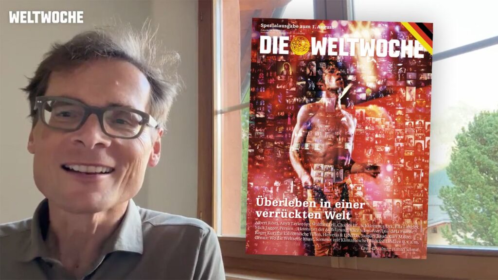 Überleben in einer verrückten Welt: Starfotograf Hannes Schmid, Mick Jagger und die Weltwoche-Spezialausgabe zum 1. August!