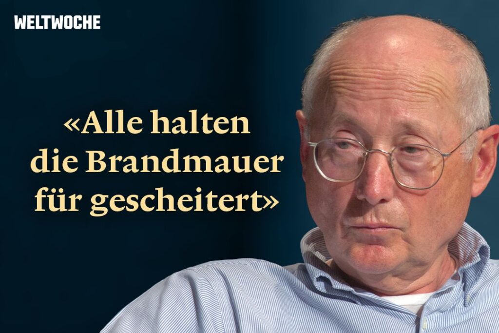«Alle halten die Brandmauer für gescheitert»: Stefan Aust über einen vernünftigen Umgang mit der AfD