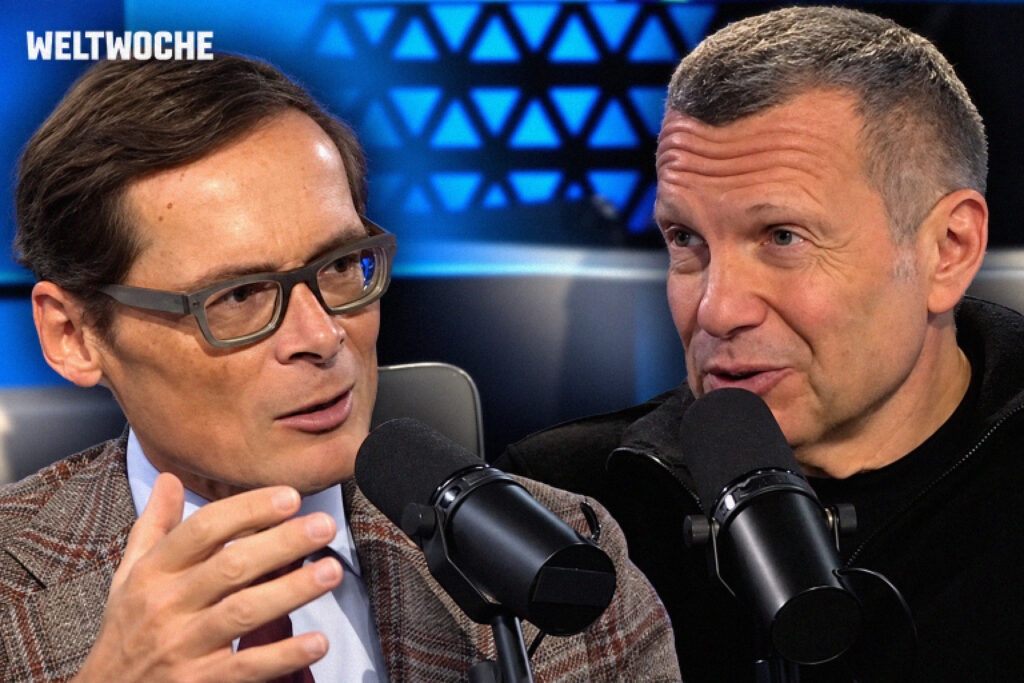 «Mit deiner Polemik kippst du tonnenweise Öl ins Feuer»: Roger Köppel im Wortgefecht mit russischer TV-Legende Wladimir Solowjow